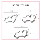 Holiday Truck Cookie Cutter Set 3 Pc HS0521