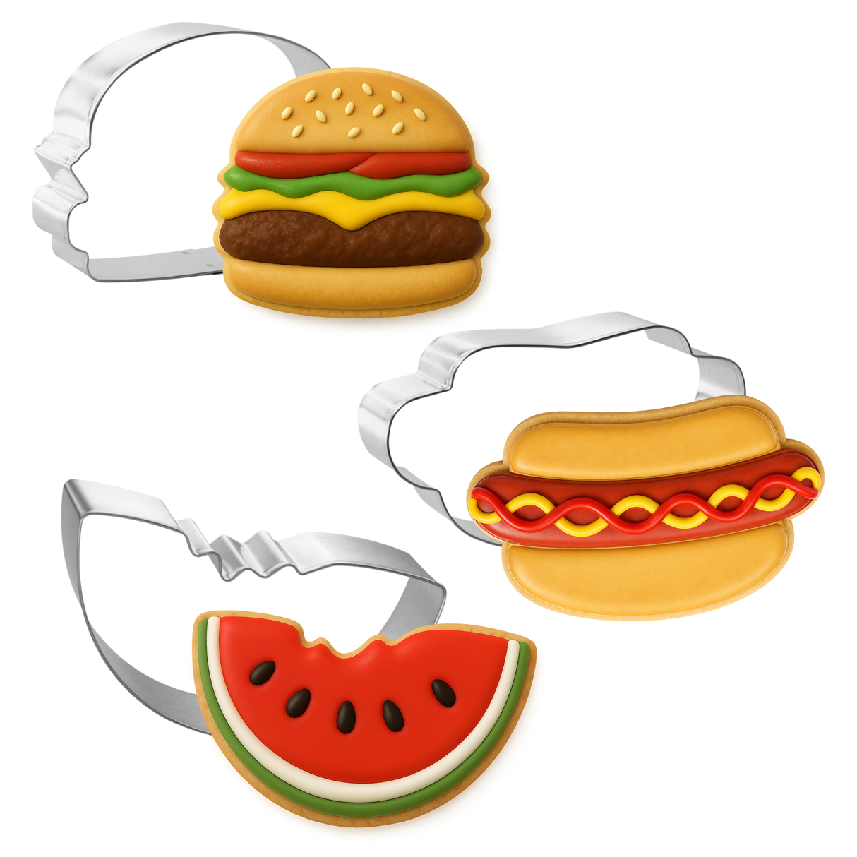Labor Day 3 Pc. Cookie Cutter Set HS0625