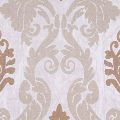 Cashmere/Beige Damask Shantung /Dupioni