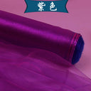 5m/lot Crystal Organza Tulle Roll Fabric For Draping Wedding Ceremony Party Home Decoration Wedding flowers arch 23 colours