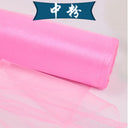 5m/lot Crystal Organza Tulle Roll Fabric For Draping Wedding Ceremony Party Home Decoration Wedding flowers arch 23 colours