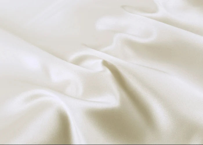 100% Mulberry Stain Silk Fabric 22 Momme Width 114cm Plain Dyed Silk Super Smooth For Wedding DIY Dress Clothing Bedding