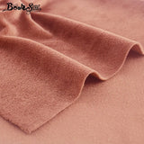 Solid Color Short Plush Velvet Fabric Super Soft Cloth Diy Handmade Home Textile Toy Apparel Cushion Pillow Blanket Material