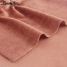 Solid Color Short Plush Velvet Fabric Super Soft Cloth Diy Handmade Home Textile Toy Apparel Cushion Pillow Blanket Material