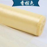 5m/lot Crystal Organza Tulle Roll Fabric For Draping Wedding Ceremony Party Home Decoration Wedding flowers arch 23 colours