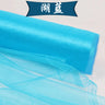 5m/lot Crystal Organza Tulle Roll Fabric For Draping Wedding Ceremony Party Home Decoration Wedding flowers arch 23 colours