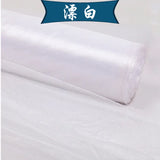 5m/lot Crystal Organza Tulle Roll Fabric For Draping Wedding Ceremony Party Home Decoration Wedding flowers arch 23 colours