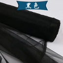 5m/lot Crystal Organza Tulle Roll Fabric For Draping Wedding Ceremony Party Home Decoration Wedding flowers arch 23 colours