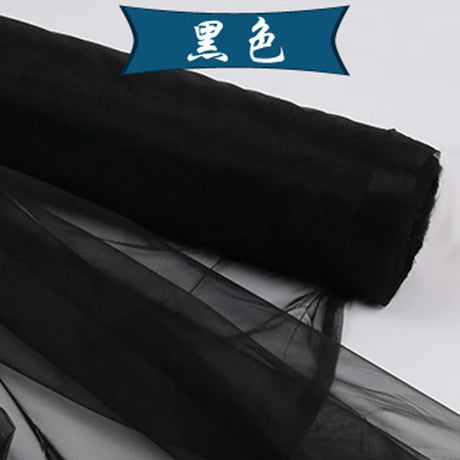 5m/lot Crystal Organza Tulle Roll Fabric For Draping Wedding Ceremony Party Home Decoration Wedding flowers arch 23 colours