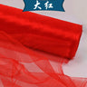 5m/lot Crystal Organza Tulle Roll Fabric For Draping Wedding Ceremony Party Home Decoration Wedding flowers arch 23 colours