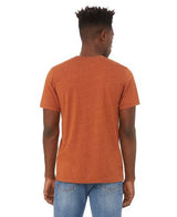 Bella Canvas 3001CVC Cotton Poly T-Shirt Fabric - HTR Autumn, Heathered, Unisex, Short Sleeve (1 Piece)