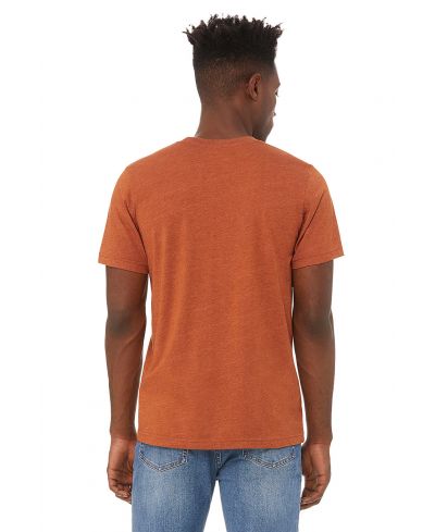 Bella Canvas 3001CVC Cotton Poly T-Shirt Fabric - HTR Autumn, Heathered, Unisex, Short Sleeve (1 Piece)