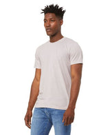 Bella Canvas 3001CVC CVC Fabric - HTR Cool Grey, Heathered, Short Sleeve Crewneck (1 Piece)