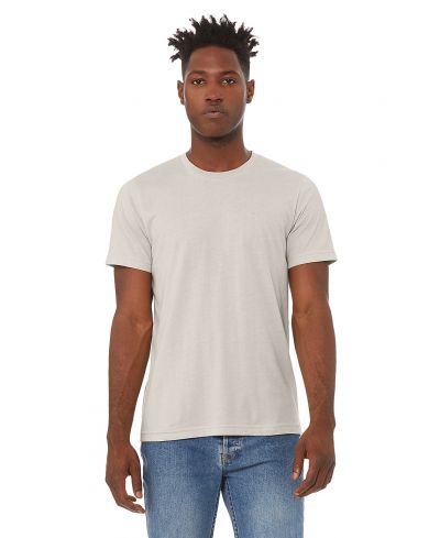 Bella Canvas 3001CVC CVC Fabric - HTR Dust Heather, Short Sleeve, Crewneck (1 Unit)