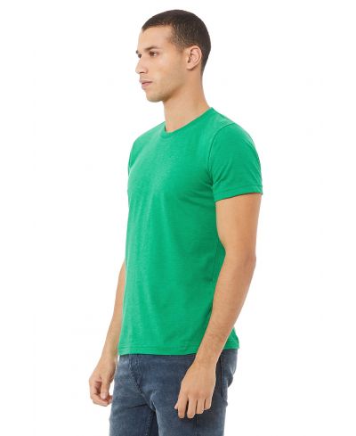 Bella Canvas 3001CVC CVC Cotton Poly T-Shirt - Heather Kelly, Short Sleeve, Crew Neck (1 Piece)