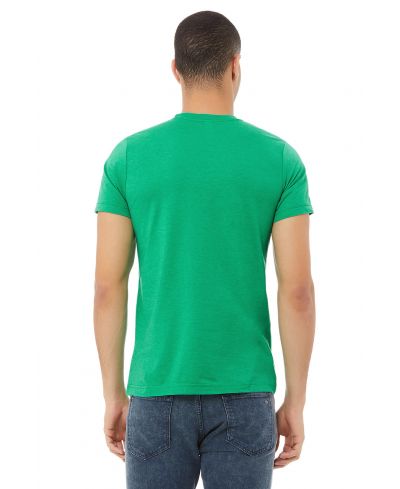 Bella Canvas 3001CVC CVC Cotton Poly T-Shirt - Heather Kelly, Short Sleeve, Crew Neck (1 Piece)
