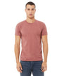 Bella Canvas 3001CVC CVC Cotton Poly Fabric - HTR Mauve, Heathered, Short Sleeve, Crew Neck (1 Unit)