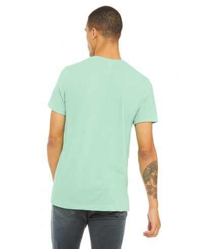 Bella Canvas 3001CVC CVC Fabric - HTR Mint Heathered Crew Neck, Short Sleeve (1 Piece)