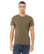 Bella Canvas 3001CVC CVC Cotton Poly Fabric - HTR Olive, Heathered, Short Sleeve, Crewneck (1 Piece)