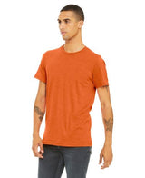 Bella Canvas 3001CVC CVC Fabric - HTR Orange Heather, Short Sleeve Crewneck (1 Piece)