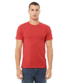 Bella Canvas 3001CVC CVC Fabric - HTR Red Heather, Crew Neck, Short Sleeve (1 Piece)
