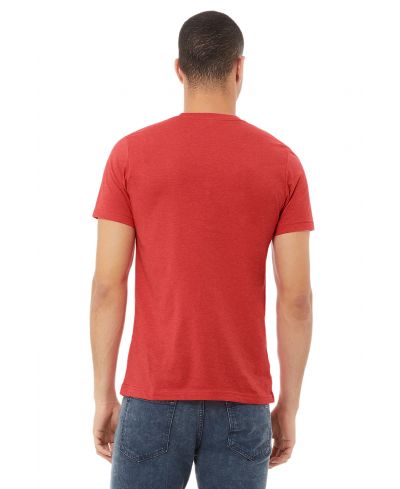 Bella Canvas 3001CVC CVC Fabric - HTR Red Heather, Crew Neck, Short Sleeve (1 Piece)