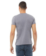 Bella Canvas 3001CVC Heather CVC Fabric - HTR Storm, Short Sleeve Crewneck, Unisex (1 Piece)