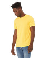 Bella Canvas 3001CVC CVC Fabric - HTR Yellow Heather, Short Sleeve, Crewneck, Unisex (1 Piece)