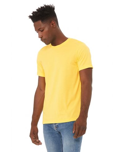 Bella Canvas 3001CVC CVC Fabric - HTR Yellow Heather, Short Sleeve, Crewneck, Unisex (1 Piece)