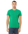 Bella Canvas 3001CVC CVC Cotton Poly T-Shirt - Heather Kelly, Short Sleeve, Crew Neck (1 Piece)