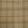 Hudson Silk Fabric - Multicolored Stripe Plaid, 54" Width (1 Yard)