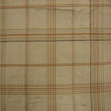 Hudson Silk Fabric - Multicolored Stripe Plaid, 54" Width (1 Yard)