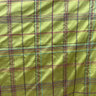 Hudson Silk Fabric - Multicolored Stripe Plaid, 54" Width (1 Yard)