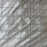 Hudson Silk Fabric - Multicolored Stripe Plaid, 54" Width (1 Yard)
