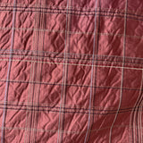 Hudson Silk Fabric - Multicolored Stripe Plaid, 54" Width (1 Yard)