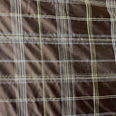 Hudson Silk Fabric - Multicolored Stripe Plaid, 54" Width (1 Yard)