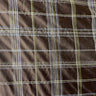 Hudson Silk Fabric - Multicolored Stripe Plaid, 54" Width (1 Yard)