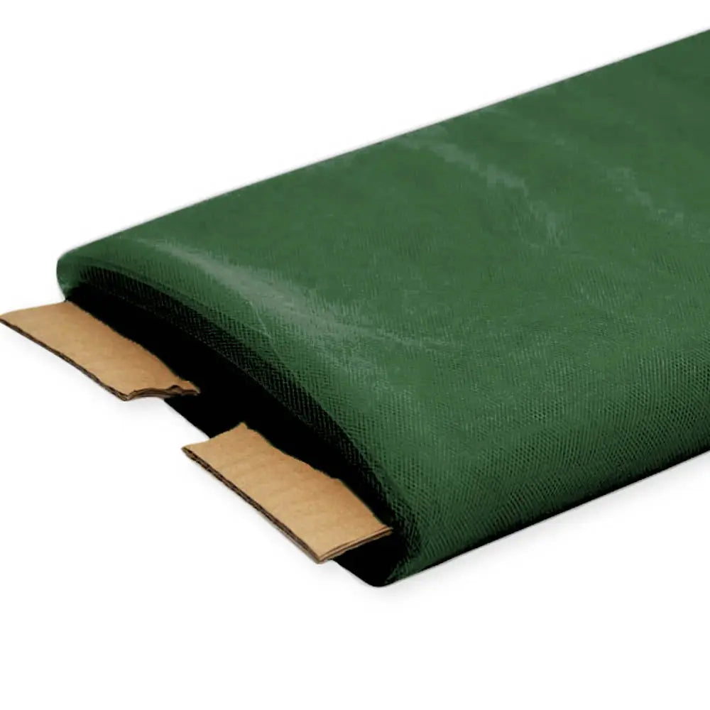 Hunter Green Nylon Tulle Fabric – 40 Yards By Roll