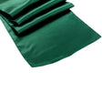 Huner Green Bridal Satin Table Runner