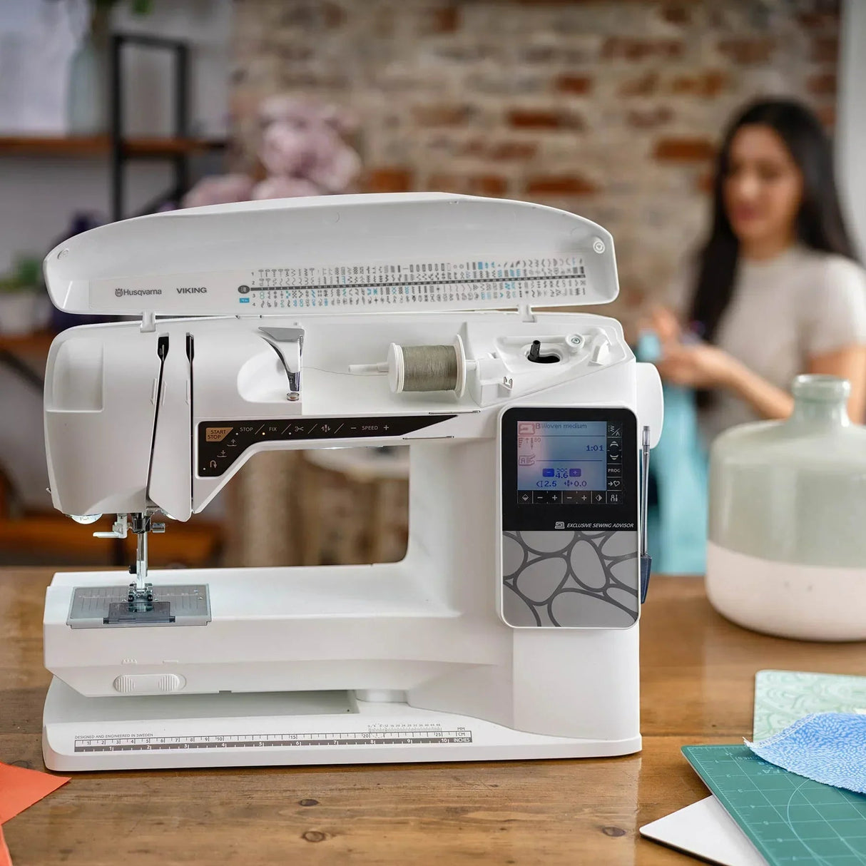 Computerized Sewing Machine with Sensor System