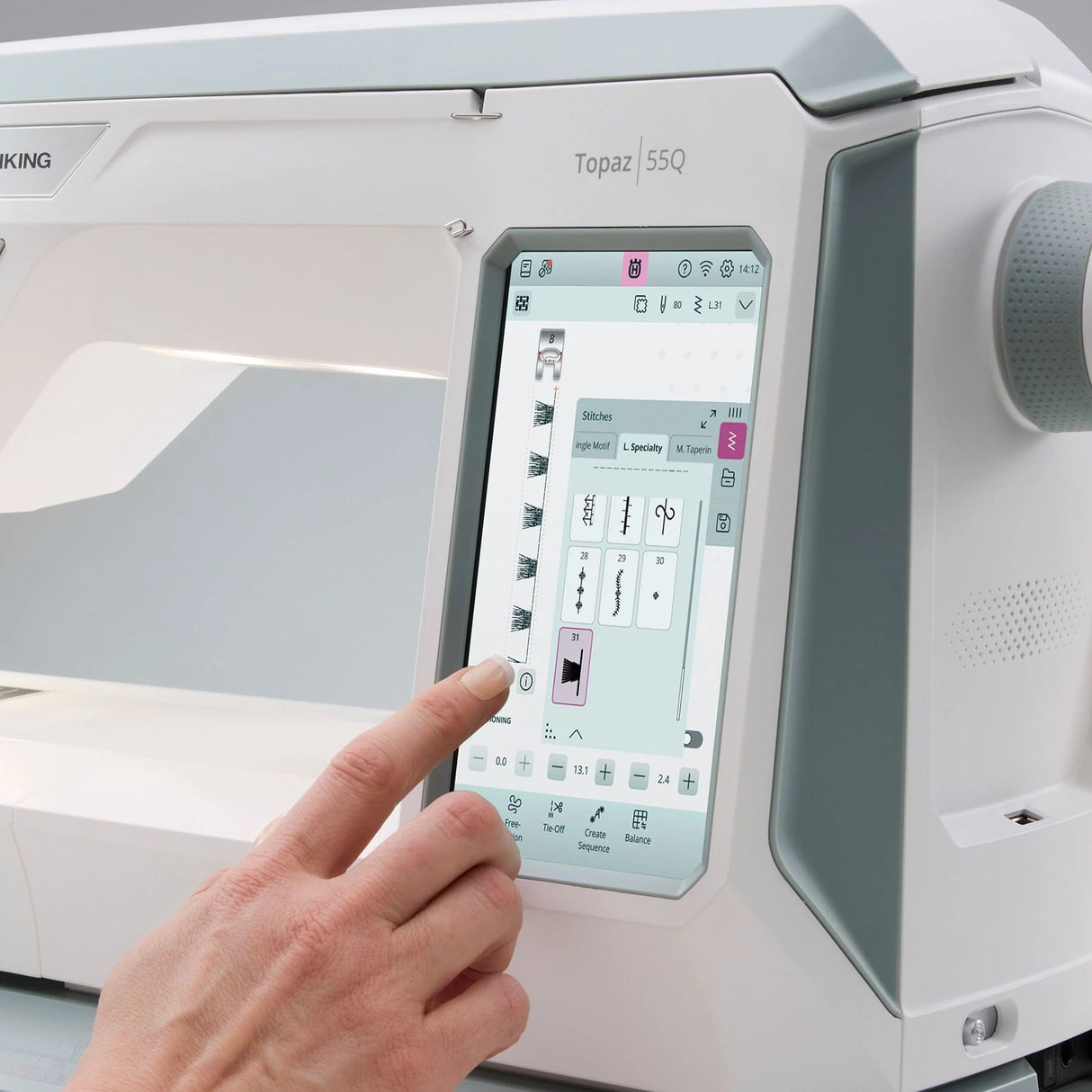 HUSQVARNA VIKING TOPAZ 55Q Sewing Machine