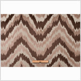 Multi-Beige Ikat Chenille