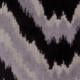 Black/Multi-Gray Ikat Chenille