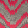 Black Ikat Chenille