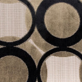Black/Gray Geometric Chenille