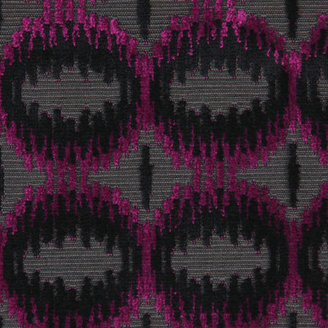 Zwart Cardinal Round Geometric Velvet
