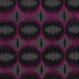 Zwart Cardinal Round Geometric Velvet