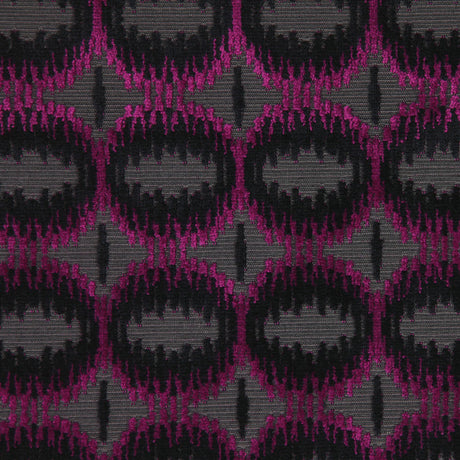Zwart Cardinal Round Geometric Velvet