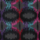 Zwart/Multi 6489 Geometric Velvet