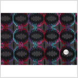 Zwart/Multi 6489 Geometric Velvet